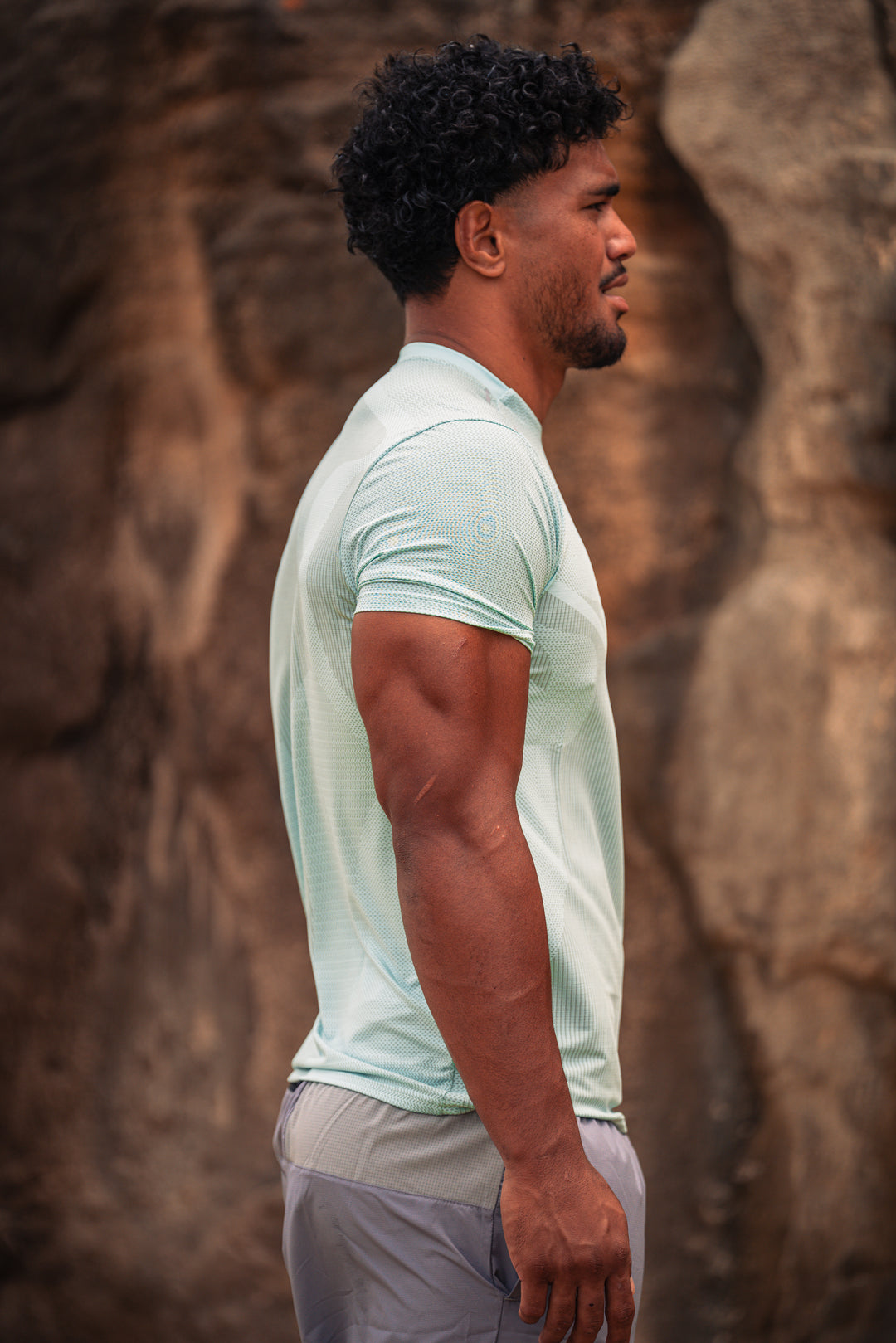 InfraMotion Tee - Azure