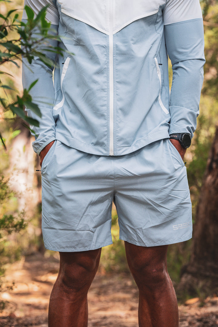 FieldMotion Shorts - Glacier