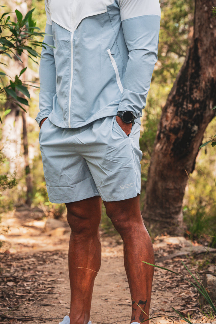 FieldMotion Shorts - Glacier