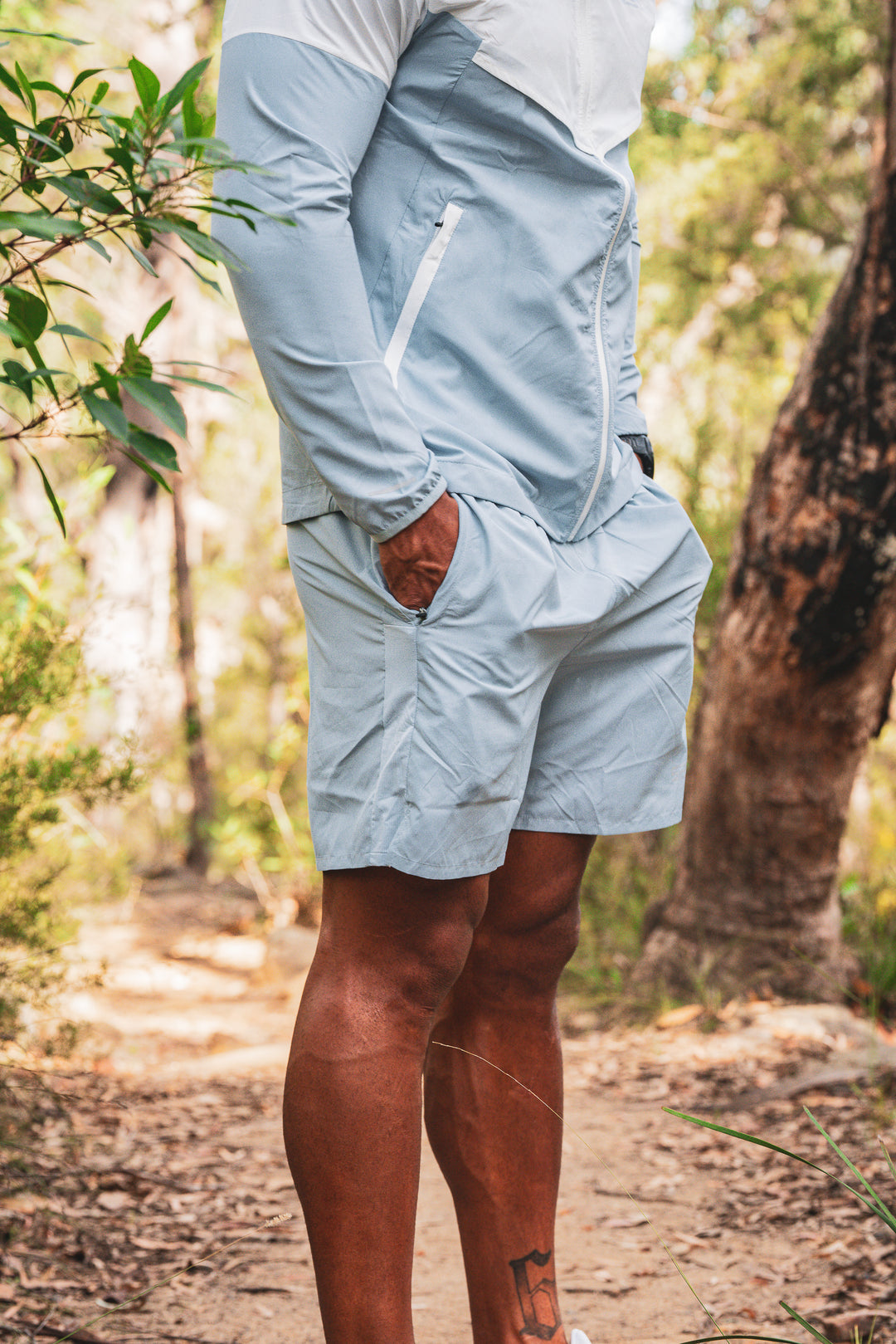 FieldMotion Shorts - Glacier