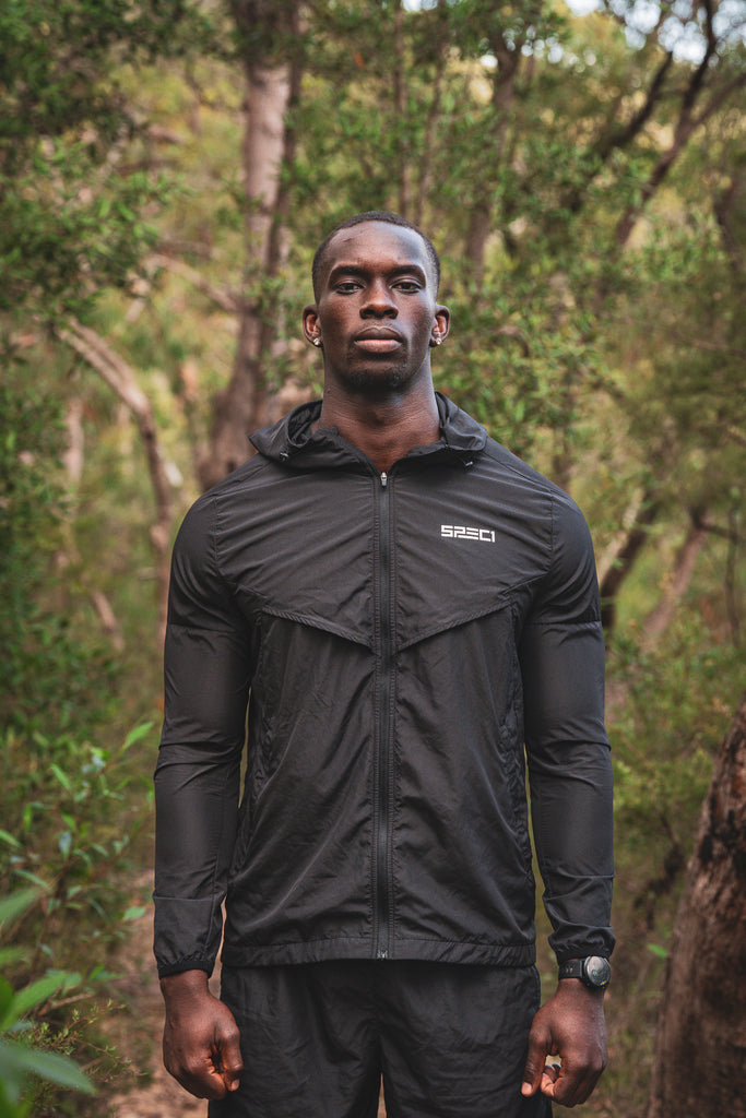 FieldCover Windbreaker - Carbon – SPEC1 ACTIVE