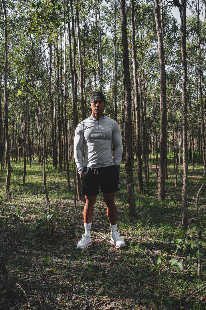 FieldLayer Quarter Zip - Slate