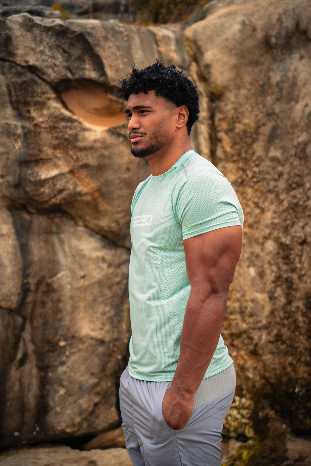 InfraMotion Tee - Azure