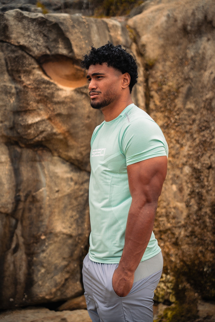 InfraMotion Tee - Azure