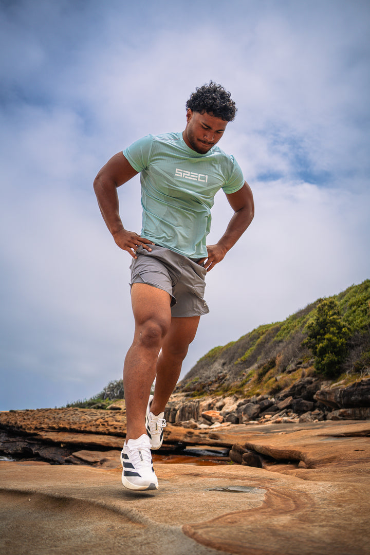 InfraMotion Tee - Azure